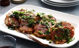 Three-Day, Twice-Cooked Pork Roast with Fried-Herb Salsa Verde