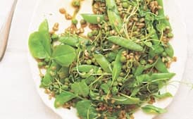 Three Peas with Barley, Chile & Green Garlic