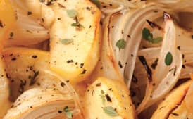 Thyme-Roasted Apples and Onions