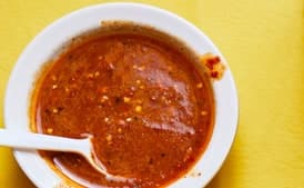 Toasted Chile de Árbol and Tomatillo Salsa