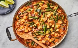 Tofu and Summer Vegetable Curry