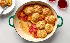 Tomato-and-Cheese Cobbler