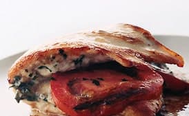 Tomato-and-Garlic-Stuffed Chicken Cutlets