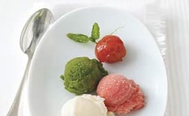 Tomato, Basil, and Ricotta Gelati