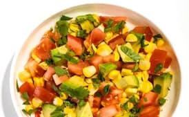 Tomato, Corn, and Avocado Salsa