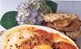 Tomato & Smoked Salmon Carpaccio