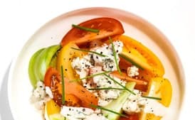 Tomatoes and Blue Cheese