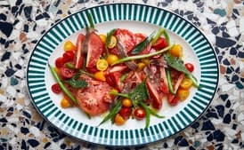 Tomatoes and Haricots Verts with Anchovies