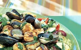 Tricolor Vegetable Sauté with Cumin Seeds and Oregano