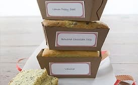 Trio of Mini Pound Cakes