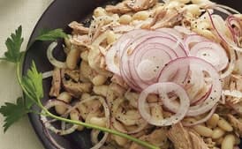 Tuna, White Bean, and Red Onion Salad