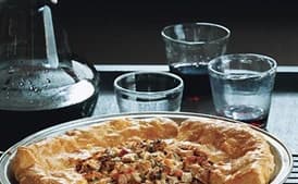 Turkey Cream Puff Pie