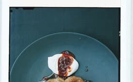 Turkish Doughnuts with Rose Hip Syrup