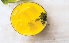 Turmeric-Ginger Tonic With Chia Seeds