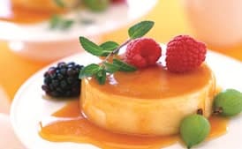 Upside-Down Honey Cheesecakes