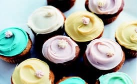 Vegan, Gluten-Free Vanilla Cupcakes