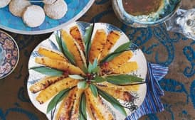 Vanilla-Poached Pineapple