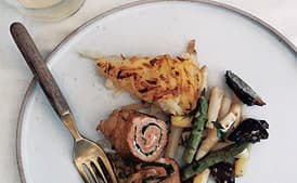 Veal Rolls Stuffed with Spinach and Gruyère