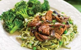 Vegan Pasta Alfredo With Two Stroganoff Variations