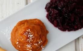 Vegan Whipped Coconut Sweet Potatoes