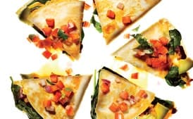 Vegetable Quesadillas with Fresh Salsa