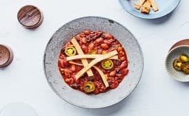 Vegetarian Three-Bean Chili