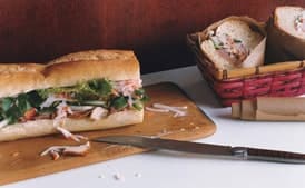 Vietnamese Chicken Sandwich (Banh Mi)