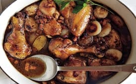 Vinegar-Braised Chicken and Onions
