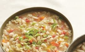 White Bean and Pasta Soup