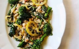White Beans with Broccoli Rabe and Lemon