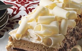 White Chocolate Espresso Torte with Hazelnut Praline