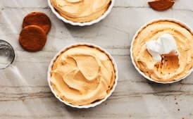 White Chocolate Pumpkin Mousse