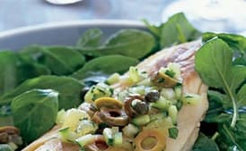 Whole Branzino Roasted in Salt