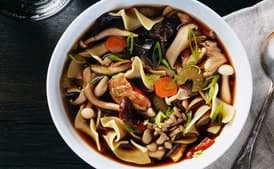 Wild Mushroom Noodle Soup