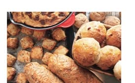 Wild Rice and Chive Bâtardes