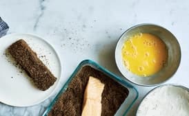 Wild Rice-Crusted Halibut