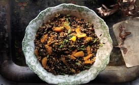 Wild Rice, Farro, and Tangerine Salad
