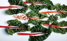 Wilted Chard With Shallots and Vinegar