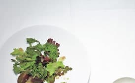 Wilted Greens with Warm Sherry Vingaigrette