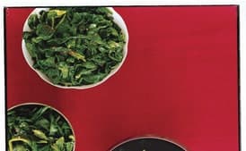 Wilted Spinach with Nutmeg Butter