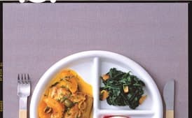 Wilted Spinach with Roasted Garlic