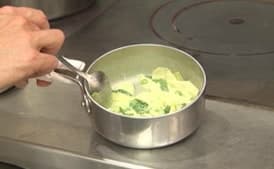 Yuba Pappardelle with English Peas, Fava Leaves, and Basil