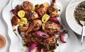 Za’atar Chicken with Garlicky Yogurt