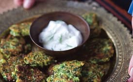 Zucchini Patties with Feta